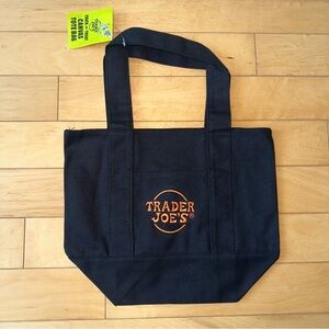 Trader Joe's Black Tote Bag